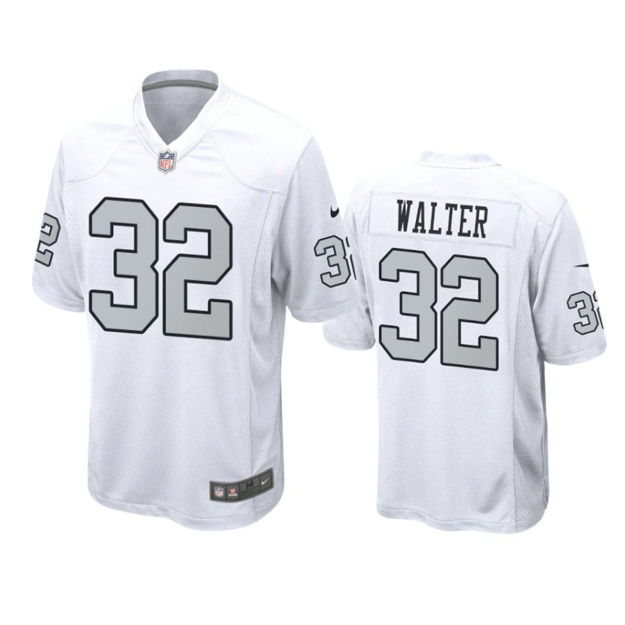 austin walter raiders alternate game white jersey