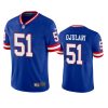 azeez ojulari giants classic vapor limited royal jersey