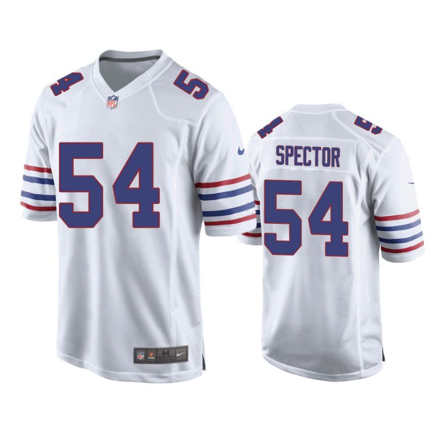 baylon spector bills alternate game white jersey