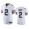 bears d.j. moore white classic limited jersey