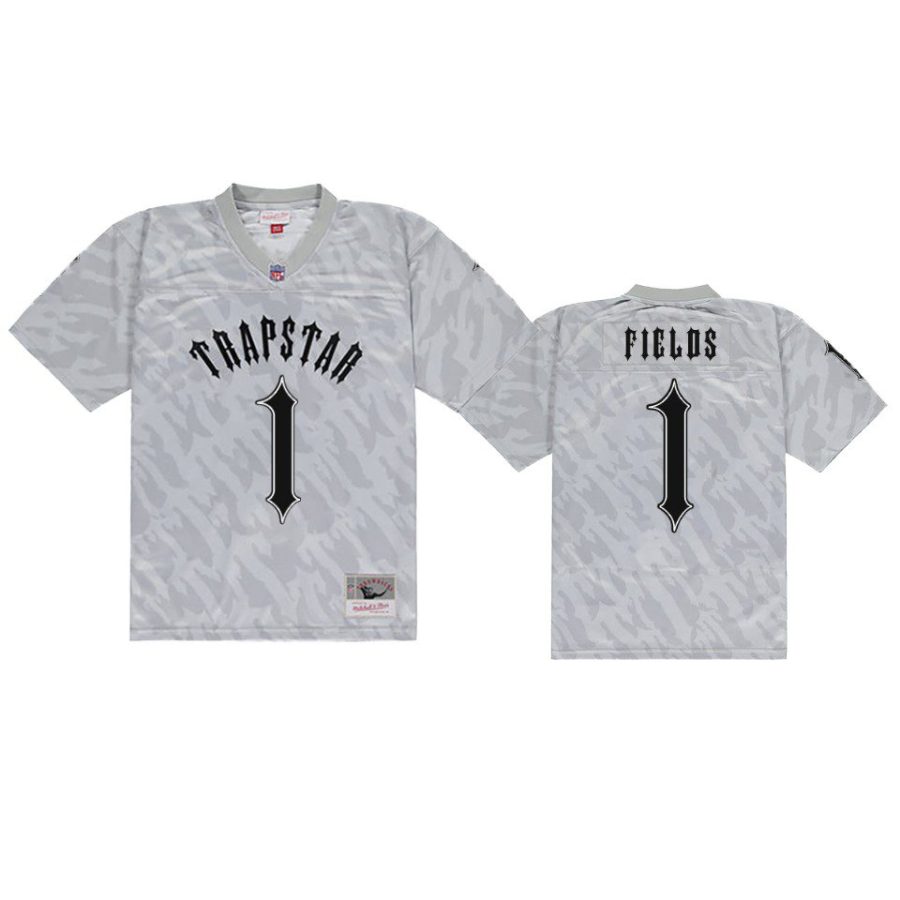 bears justin fields gray trapstar jersey