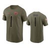 bears justin fields olive 2022 salute to service t shirt