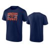 bears navy open receiver t shirt