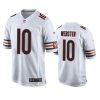 bears nsimba webster game white jersey