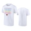 bears white city pride logo t shirt