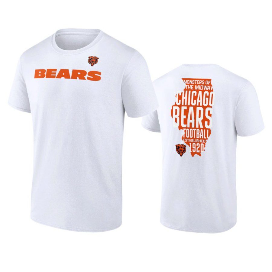 bears white hot shot state t shirt