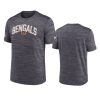 bengals black velocity athletic stack performance t shirt