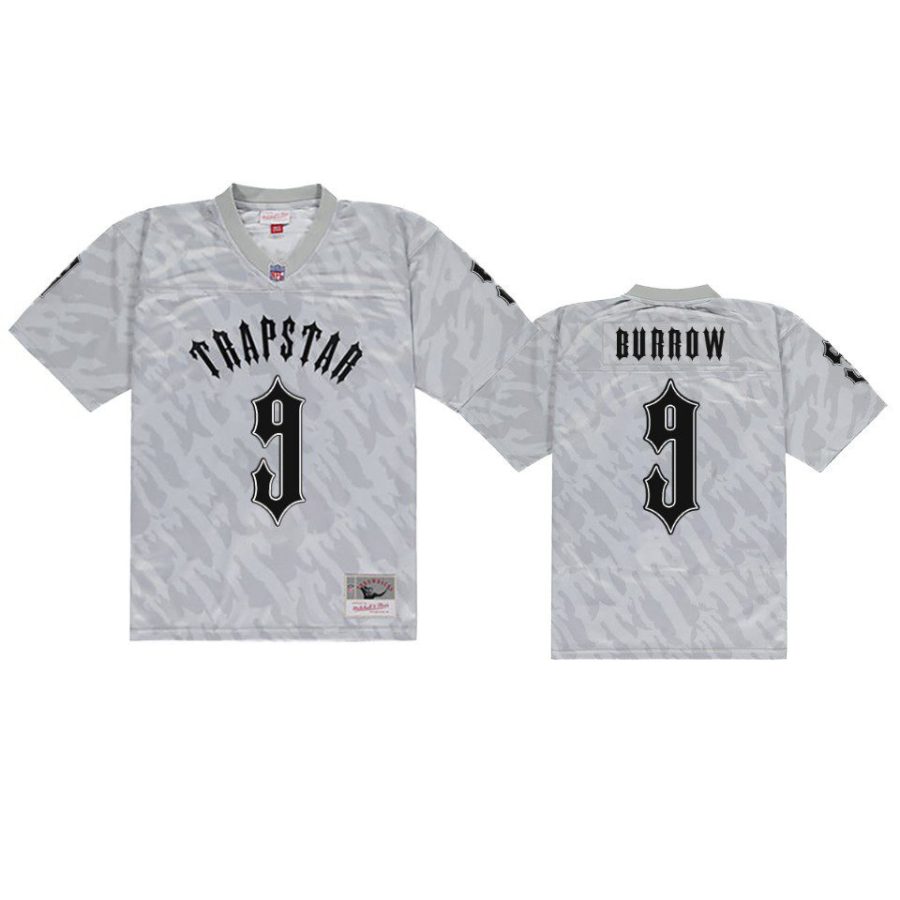 bengals joe burrow gray trapstar jersey