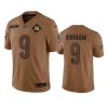 bengals joe burrow limited 2023 salute to service brown jersey