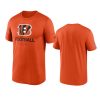 bengals orange infographic performance t shirt