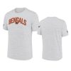 bengals white velocity athletic stack performance t shirt