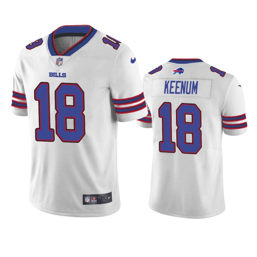 bills case keenum white vapor jersey