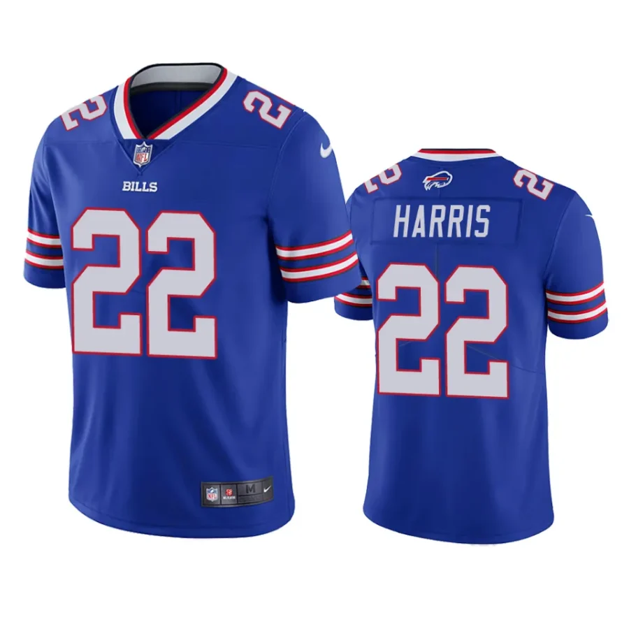 bills damien harris royal vapor limited jersey