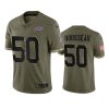 bills gregory rousseau 2022 salute to service olive jersey