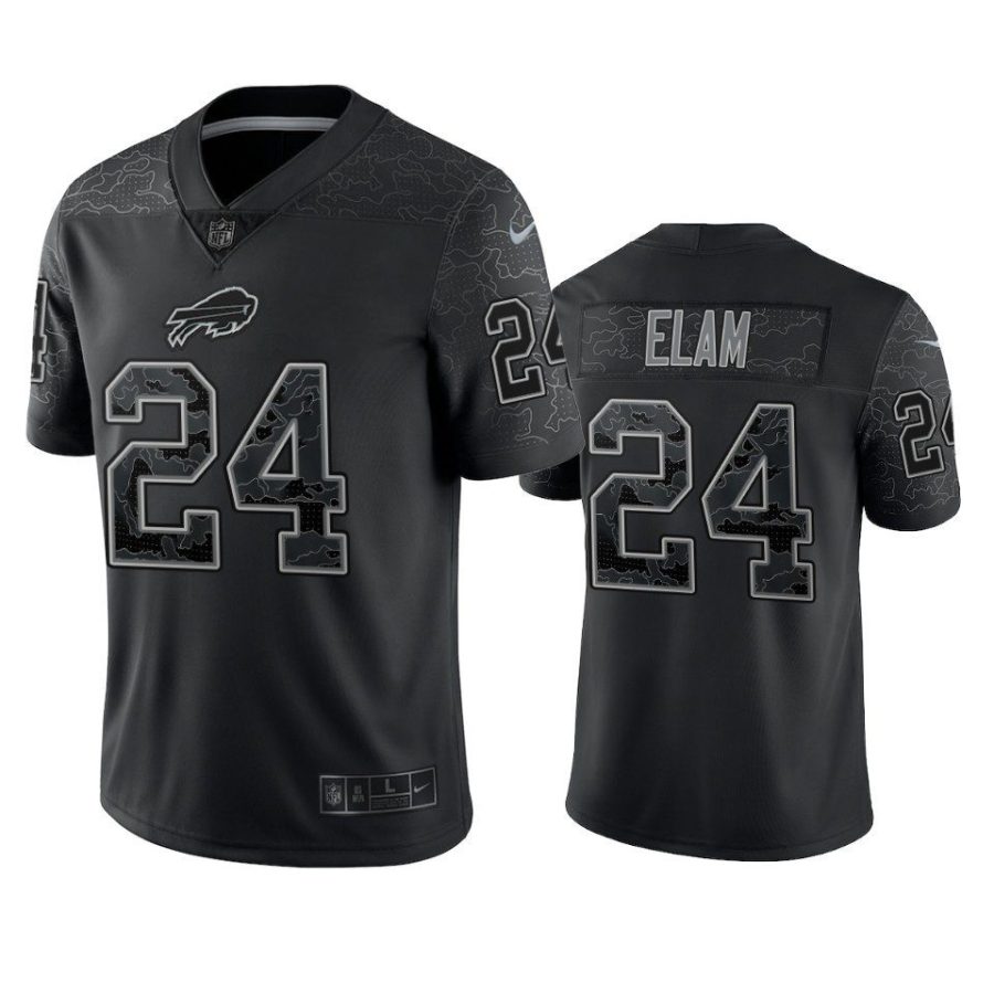 bills kaiir elam black vapor jersey