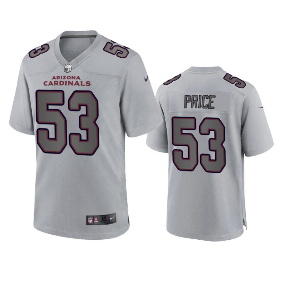 billy price cardinals atmosphere fashion game gray jersey