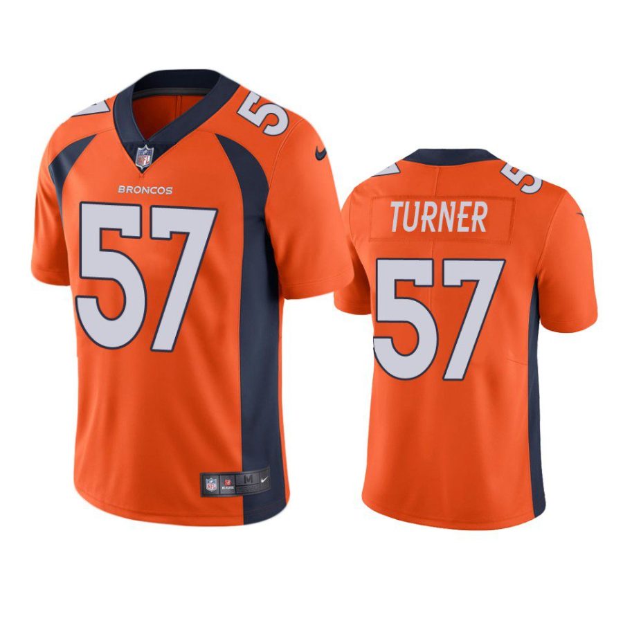 billy turner broncos jersey orange vapor limited