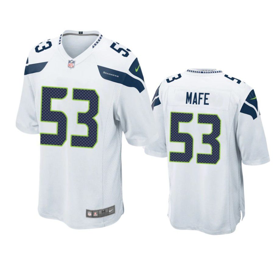 boye mafe seahawks game white jersey