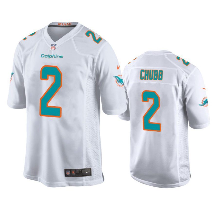 bradley chubb dolphins white game jersey