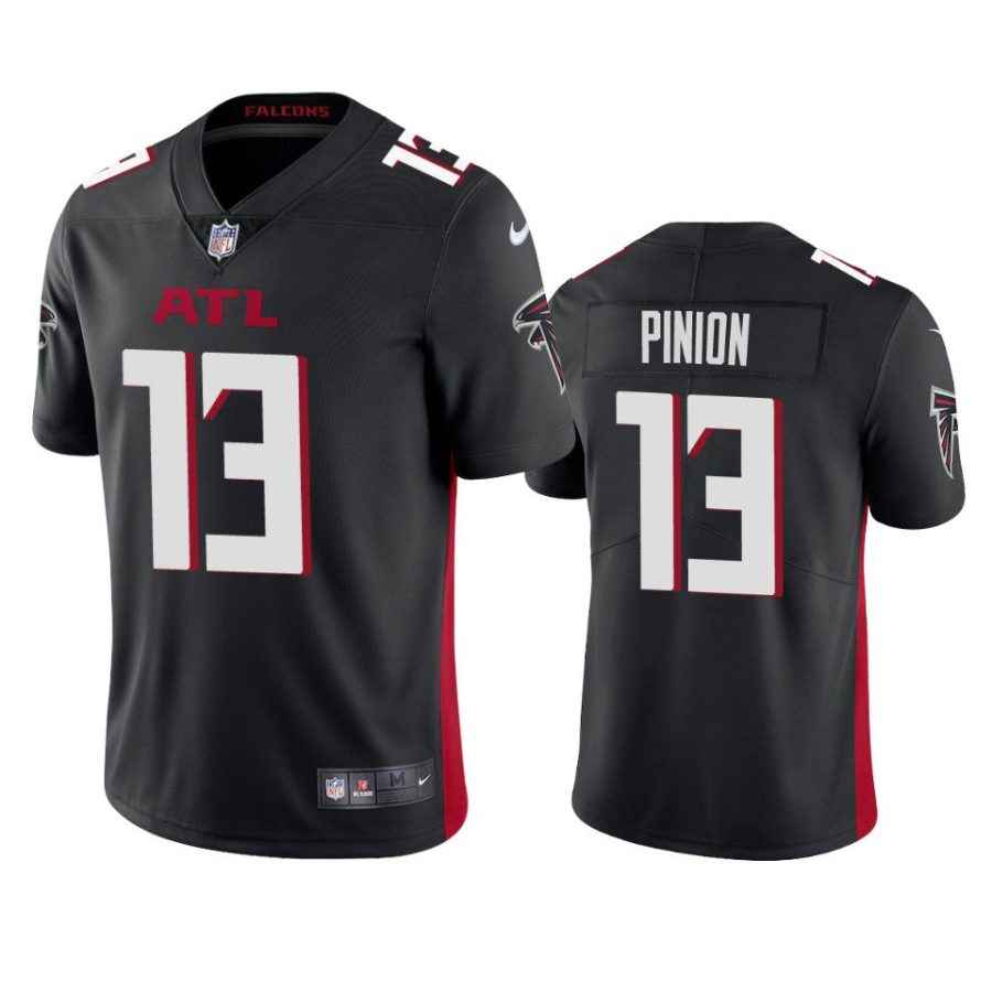 bradley pinion falcons jersey black vapor limited