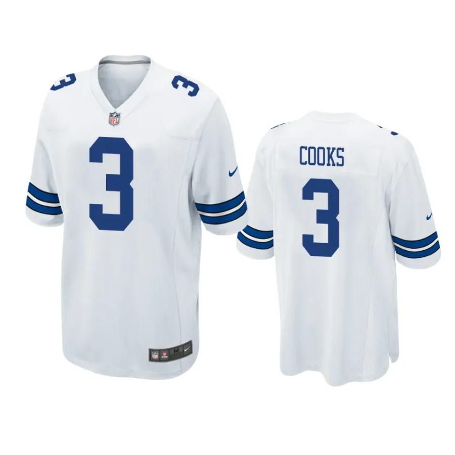 brandin cooks cowboys game white jersey