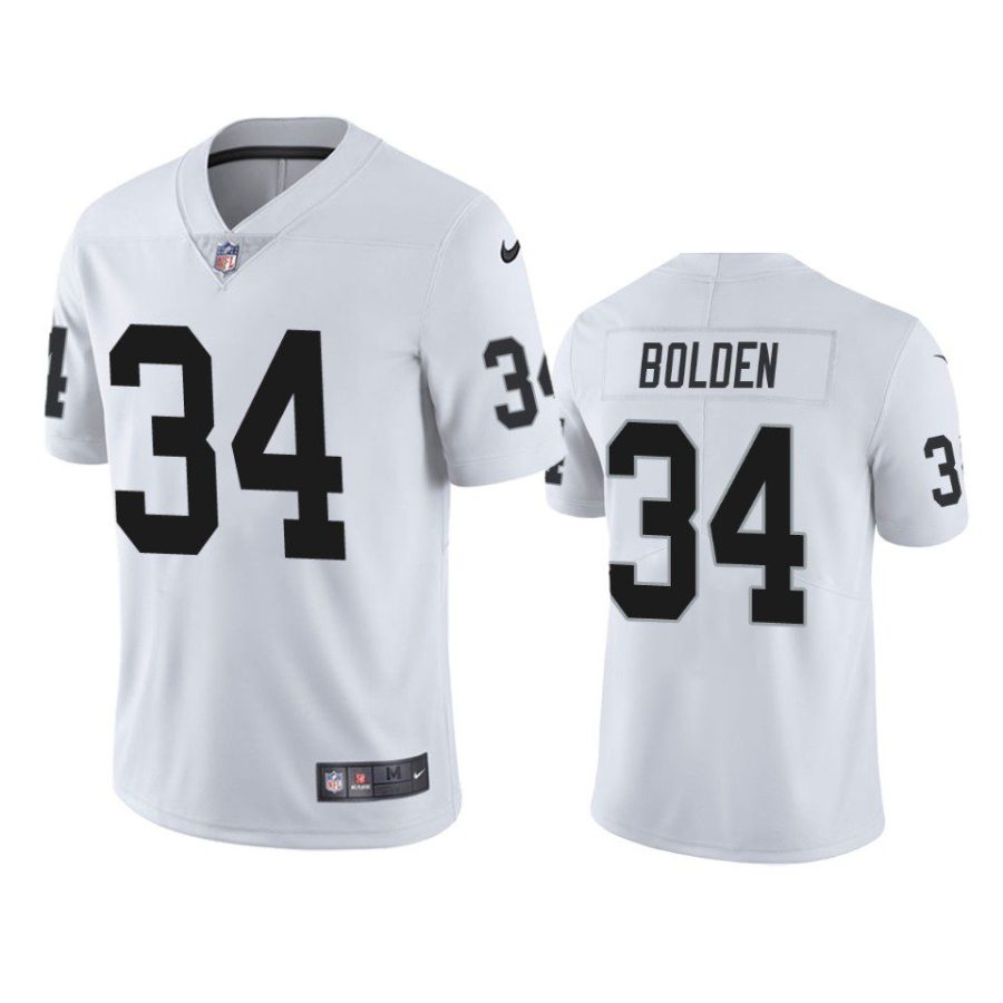 brandon bolden raiders vapor limited white jersey