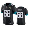 brandon scherff jaguars black vapor jersey 0a