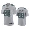 brandon scherff jaguars gray atmosphere fashion game jersey