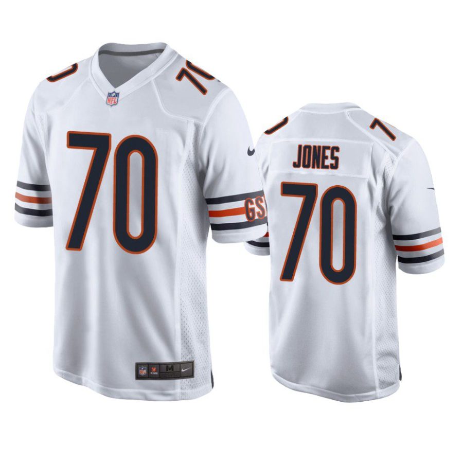 braxton jones bears game white jersey