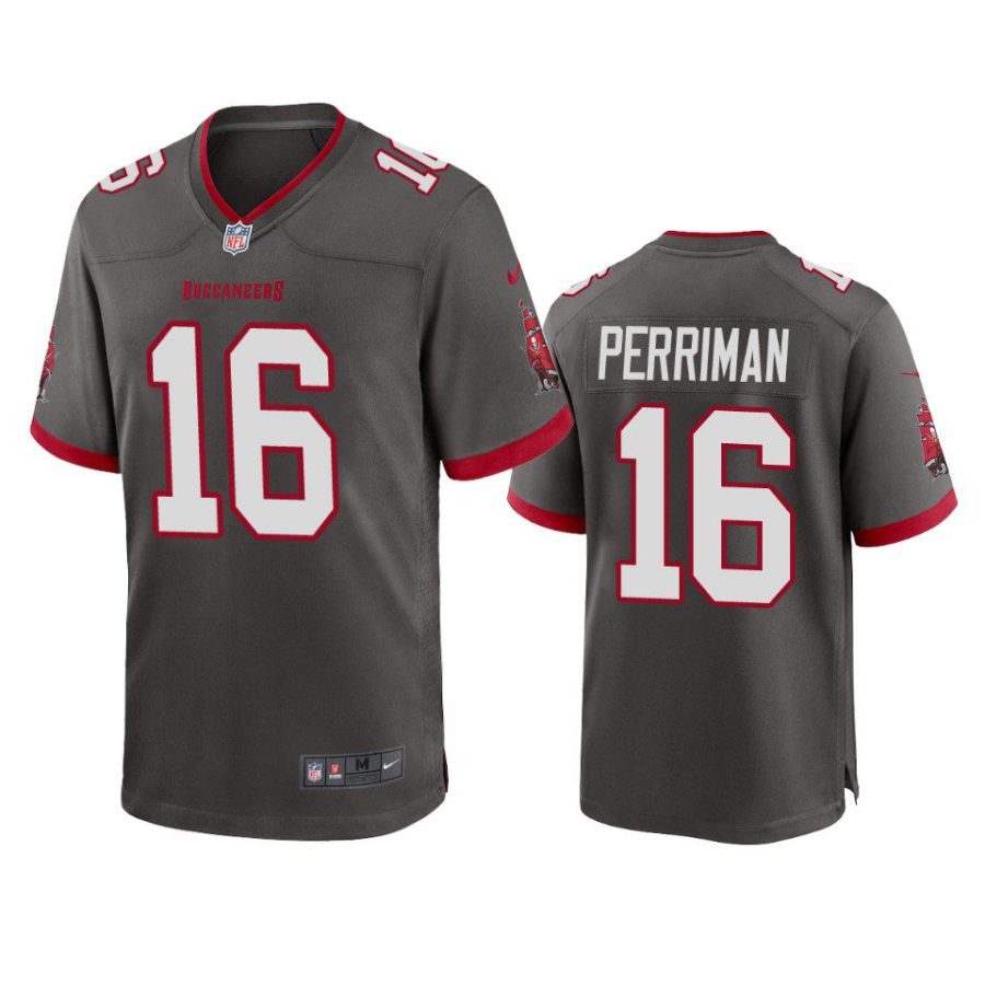 breshad perriman buccaneers alternate game pewter jersey