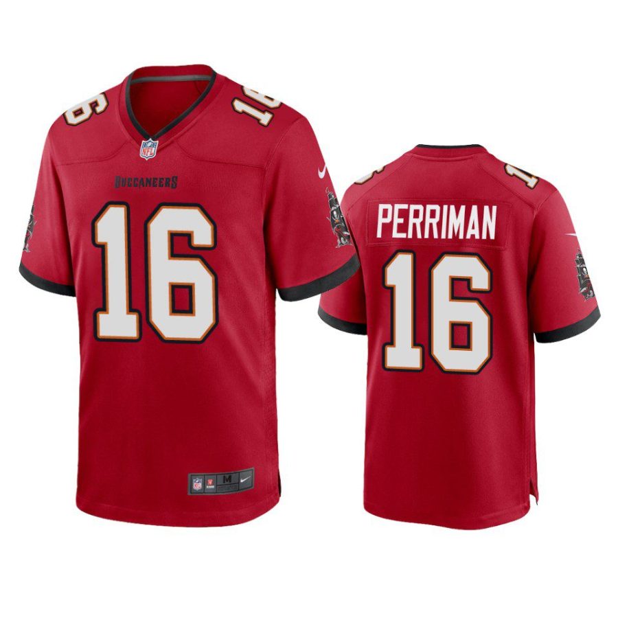 breshad perriman buccaneers game red jersey