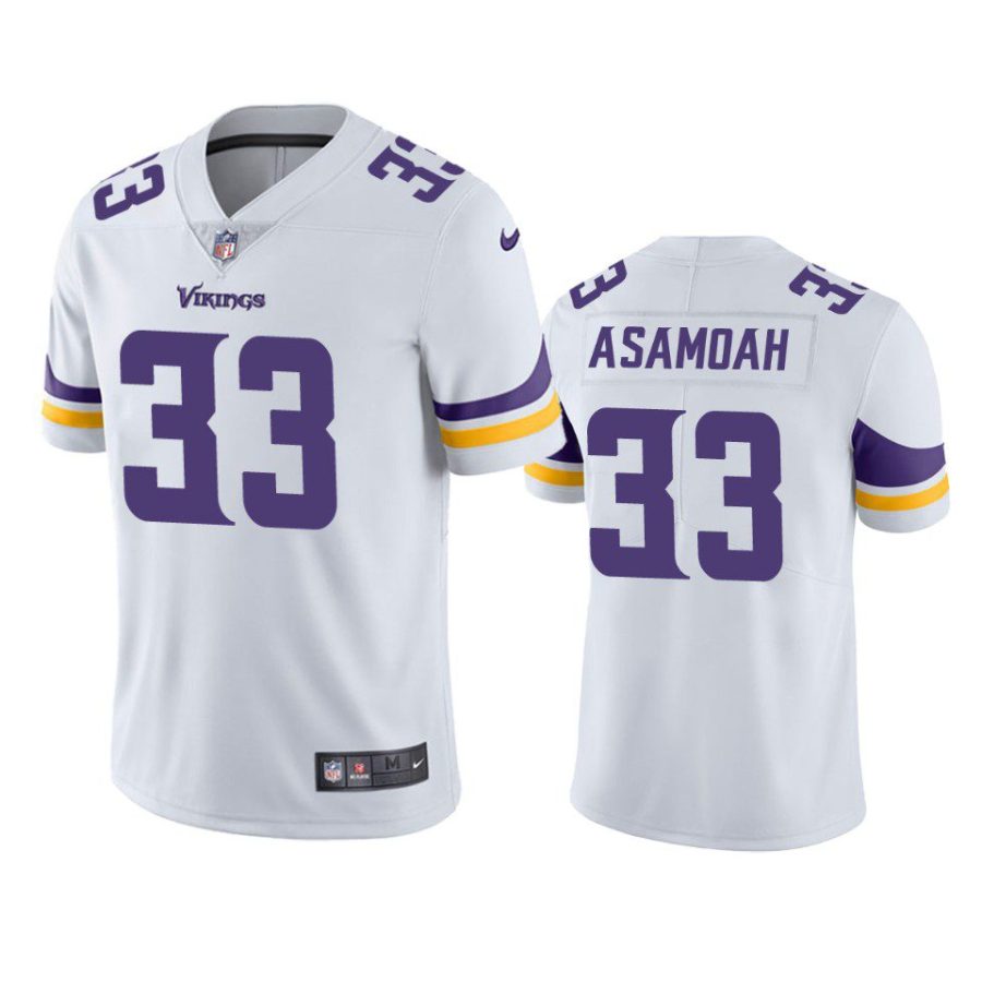 brian asamoah vikings white vapor jersey