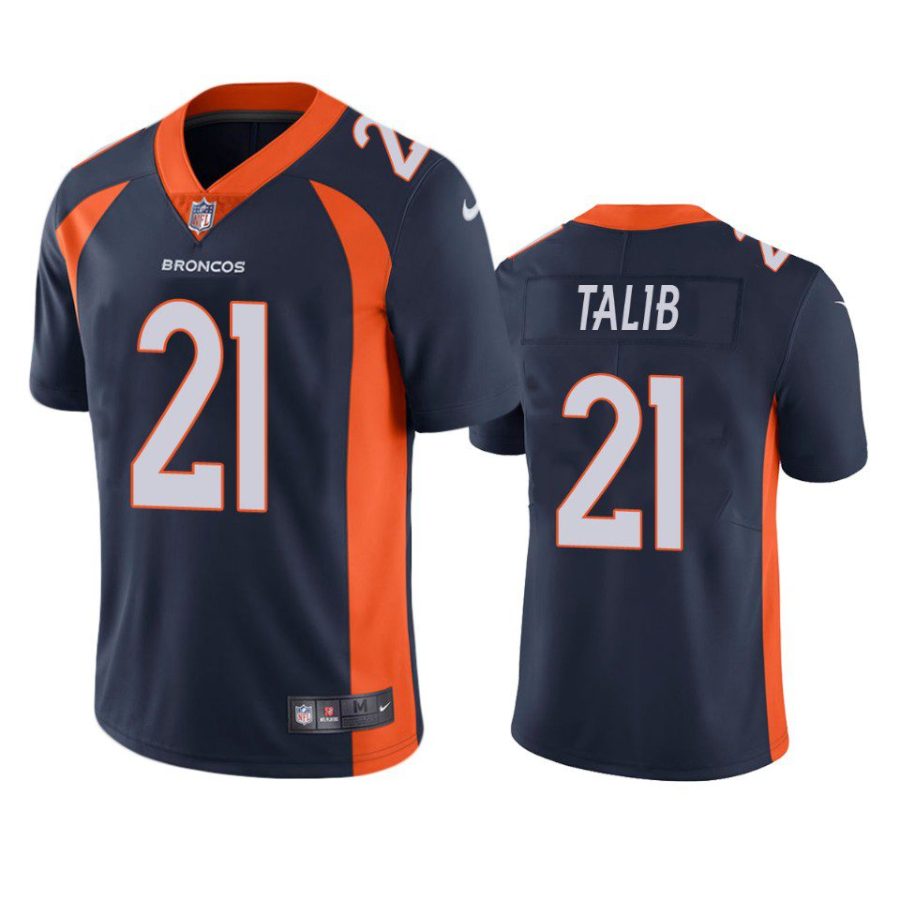 broncos aqib talib navy vapor jersey