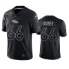 broncos dalton risner black reflective limited jersey