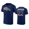 broncos kareem jackson navy nfl por la cultura t shirt