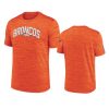 broncos orange velocity athletic stack performance t shirt