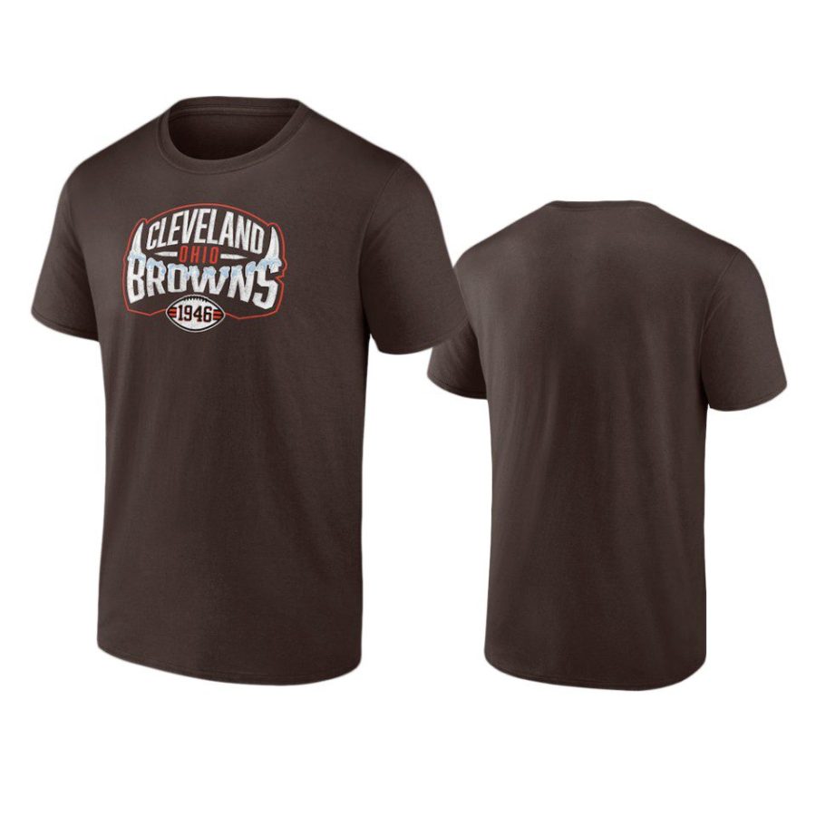 browns brown open receiver t shirt