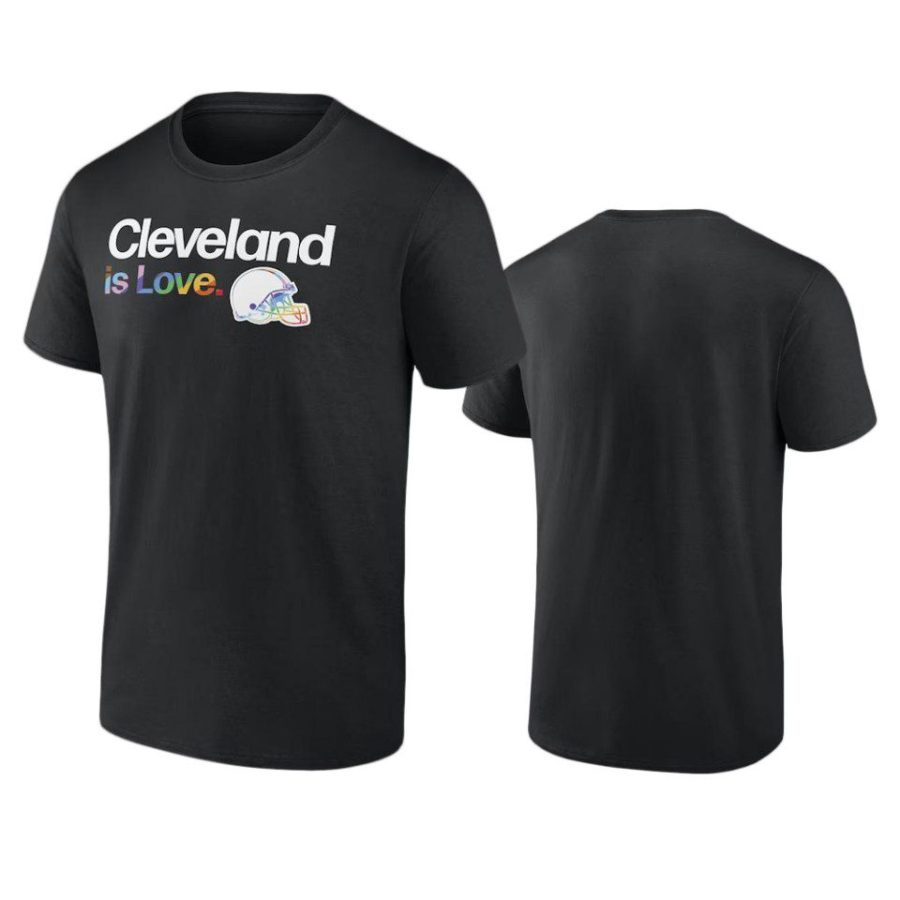 browns city pride black t shirt