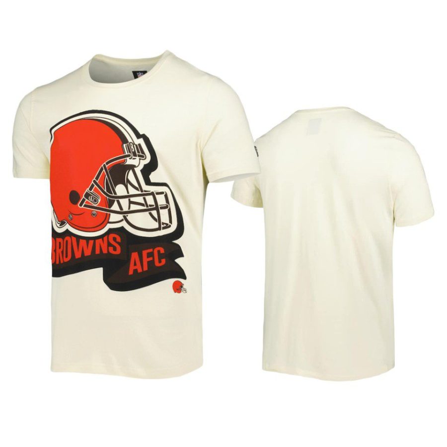 browns cream sideline chrome t shirt