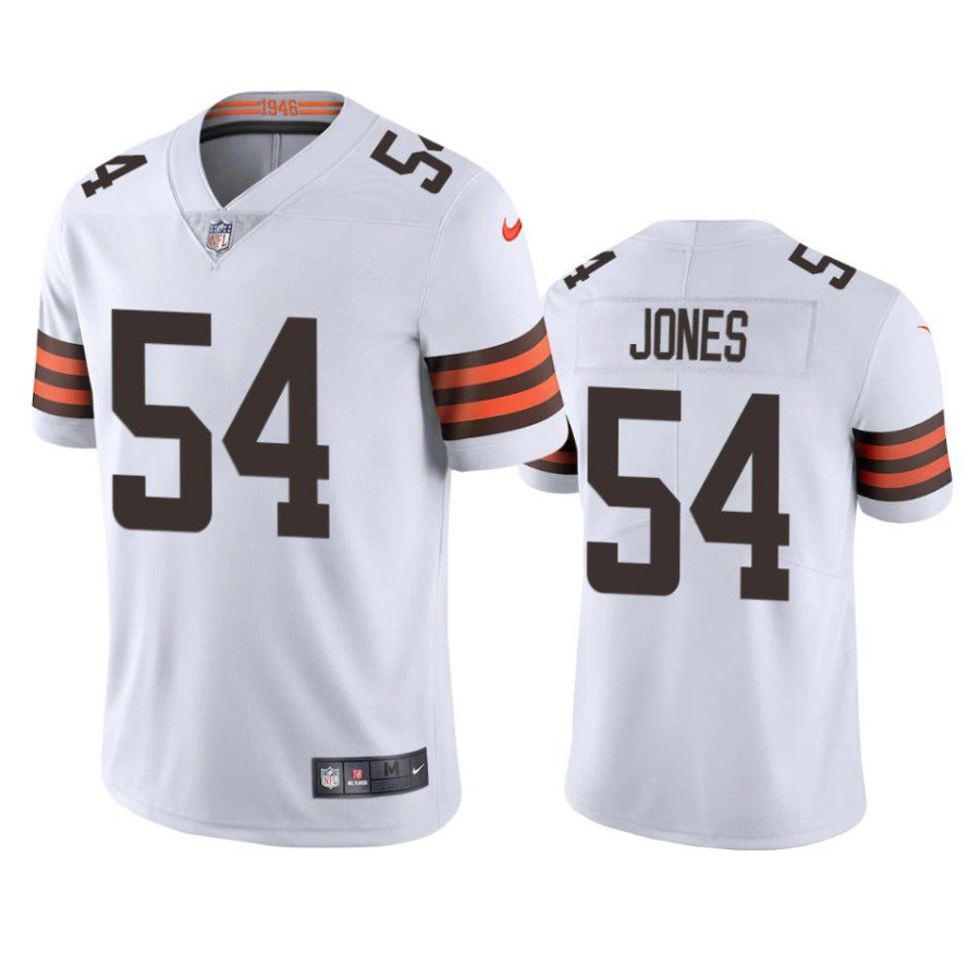 browns deion jones white vapor limited jersey