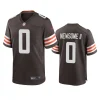 browns greg newsome ii game brown jersey