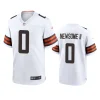 browns greg newsome ii game white jersey