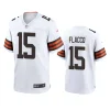 browns joe flacco game brown jersey