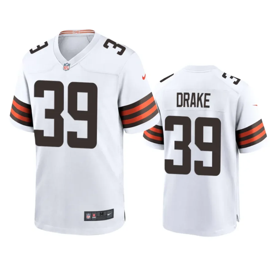 browns kenyan drake game brown jersey