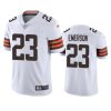 browns martin emerson white vapor jersey