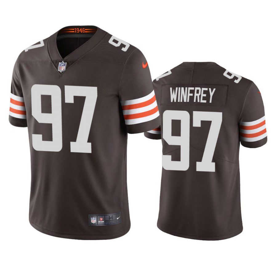 browns perrion winfrey brown vapor jersey