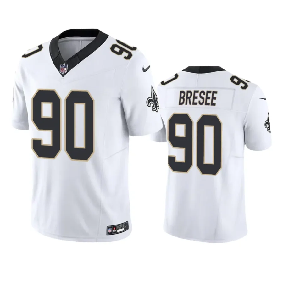 bryan bresee saints white vapor f.u.s.e. limited jersey