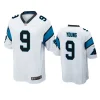 bryce young panthers white game jersey
