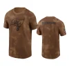 buccaneers brown 2023 salute to service sideline t shirt