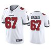 buccaneers luke goedeke white vapor jersey